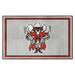 Gray 44 x 71 x 0.5 in Area Rug - FANMATS Texas Tech Red Nylon | 44 H x 71 W x 0.5 D in | Wayfair 36587