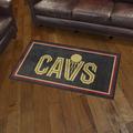 White 36 x 60 x 0.5 in Area Rug - FANMATS Cleveland Cavaliers Nylon | 36 H x 60 W x 0.5 D in | Wayfair 36909