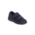 Extra Wide Width Women's The Extra Wide Microbacterial Walking Shoe by Comfortview in Navy (Size 9 WW)