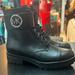 Michael Kors Shoes | Michael Kors Tatum Leather Combat Boots Size 7m New No Box! | Color: Black | Size: 7