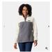 Columbia Tops | Columbia Benton Springs 1/2 Snap Fleece Pullover! | Color: Gray/White | Size: Xl