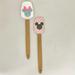 Disney Kitchen | Fun Disney Mickey & Minnie Mouse Rubber Spatulas | Color: Blue/Pink | Size: Os