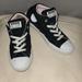 Converse Shoes | Converse High Tops Girls Size 3 | Color: Black/Pink | Size: 3 Big Girl