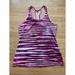 Nike Tops | Nike Dri-Fit Racerback Sleeveless Shirt Women's Sz Xl Pink/White Slim Fit | Color: Pink | Size: Xl