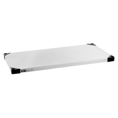 Metro 1836FS Super Erecta Stainless Steel Solid Shelf - 36"W x 18"D, Silver