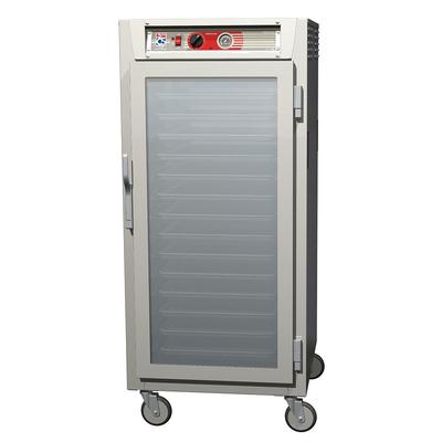 Metro C567-SFC-L 3/4 Height Insulated Mobile Heated Cabinet w/ 27 Pan Capacity, 120v, Stainless Steel