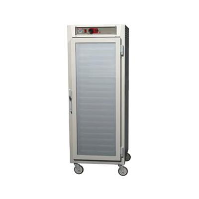 Metro C589-SFC-LPFC Full Height Insulated Mobile Heated Cabinet w/ (35) Pan Capacity, 120v, Full Door, Full-Height, Stainless Steel