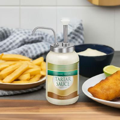 Server 83130 Condiment Syrup Pump w/ 1 oz/Stroke Capacity, Stainless Steel