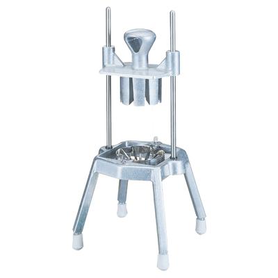 Prince Castle 908-A6 6 Section Wedge Witch, Safety Head, Solid Cast-Aluminum, Silver