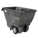 Rubbermaid FG101300BLA Trash Cart w/ 800 lb Capacity, Black