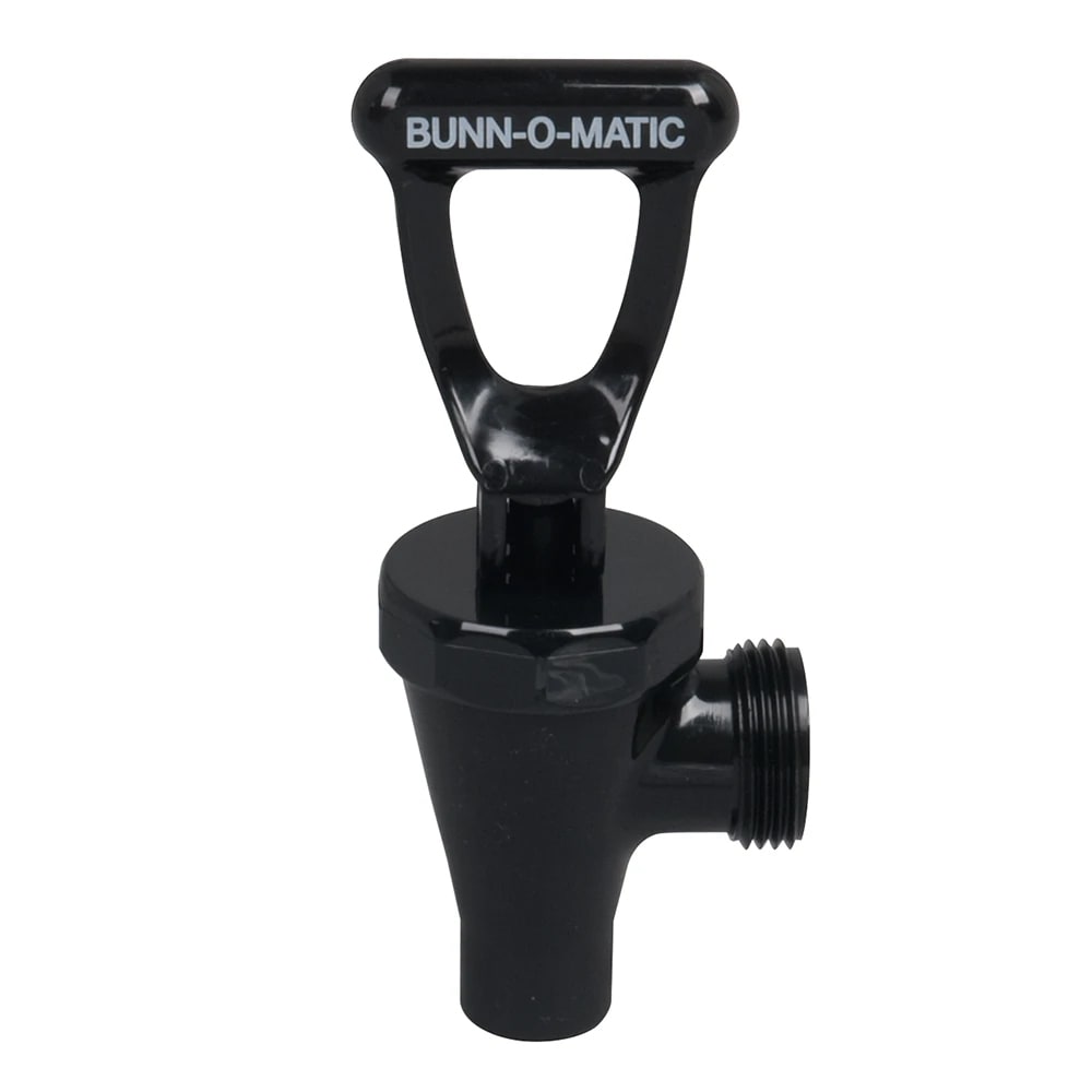Bunn 26685.0100 Faucet Assembly for Bunn Coffee Brewers & Servers - Plastic, Black