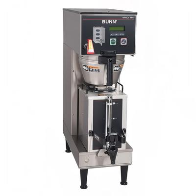 Bunn GPR DBC BrewWISE Single Coffee Brewer w/ Digital Control, 12 1/2 Gallons/Hr, Dual Voltage, Silver
