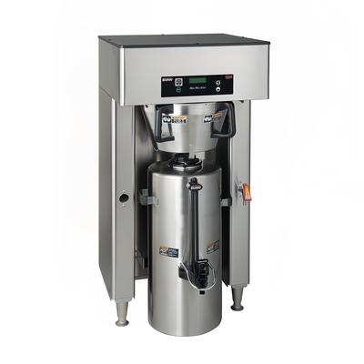 Bunn Titan DBC Titan Single Insulated Coffee Server Brewer w/ Faucet, 22 1/2 Gal/Hr, 120 208v/3ph, Digital Temperature Control, Hot Water Faucet, Silver