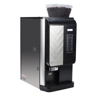 Bunn 44300.0201 Crescendo Bean to Cup Coffee Brewer w/ (2) 3 3/10 lb Hoppers, 120v, Auto Disposal, Touchpad Controls, Black