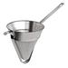 Louis Tellier 814410 8" Strainer w/ Extra Fine Mesh & Hook, Stainless, Silver