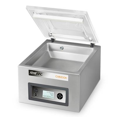 Eurodib CHINOOK14PLUS Atomvac Countertop Vacuum Pack Machine w/ 13 1/2" Seal Bar - Stainless Steel, 120v, Stainless Steel