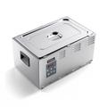 Eurodib SR11 Softcooker 7 gal Countertop Sous Vide Cooker w/ Lid - Stainless, 110v, Electronic Controls, 5 Programmable Settings, Stainless Steel