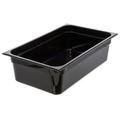 Carlisle 10202B03 StorPlus 6"D Full Size Food Pan, Black