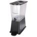 Carlisle 1085603 3 gal Beverage Dispenser - Plastic Container, Black Base