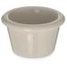 Carlisle S27542 1 1/2 oz Melamine Ramekin, Bone, White