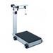 Detecto 854F50K Floor Model Balance Beam Receiving Scale, 500 kg Capacity