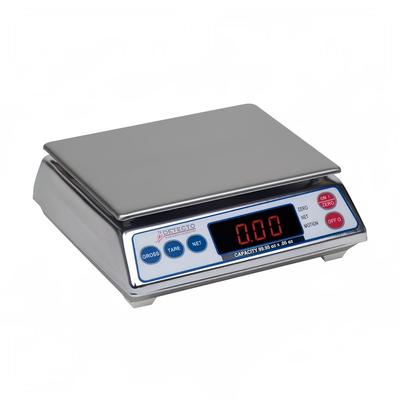 Detecto AP-20 Top Loading Scale w/ Digital Display, 19 99/100 x 1/100 lb Capacity, Stainless Steel