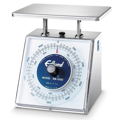 Edlund RM-1000 Rotating Dial Sloped Face Scale, 34...