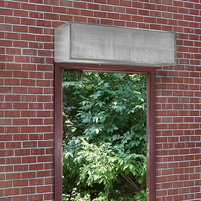 Curtron E-CFD-42-1 Save-T Air Curtain for Commercial Front Door, Aluminized Housing, 42 x 120"