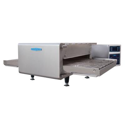 TurboChef HHC2620 VNTLS-SP 48" Electric Countertop Ventless Conveyor Oven - 50/50 Split Belt - 208-240v/3ph, 208/240V, Stainless Steel