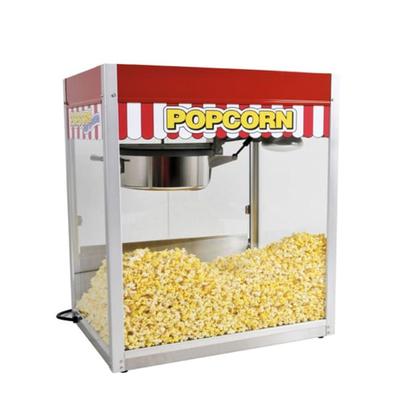 Paragon 1112810 Popcorn Machine w/ 14 oz Kettle & Red Finish, 120v