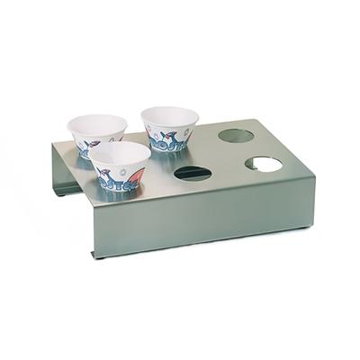 Paragon 6700 Snow Cone Holder w/ 6 Holes, Stainless Steel
