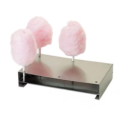 Paragon 7900 Cotton Candy Cone Holder Tray w/ 6 Holes, Stainless Steel