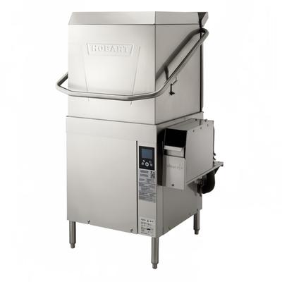 Hobart AM16-ASR-2 High Temp Door Type Dishwasher w/ 52 Racks/hr Capacity, Built-in Booster, 208-240v/3ph, Stainless Steel