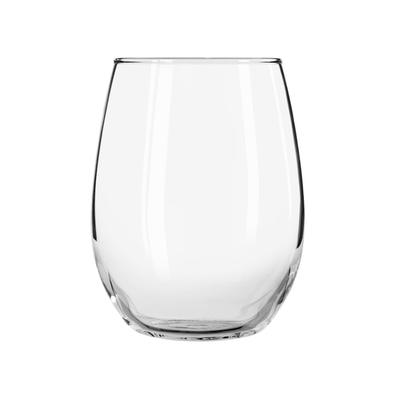 Libbey 213 15 oz Stemless Wine Glass, Clear