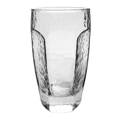 Libbey 2488 12 oz Chivalry Beverage Glass - Safedge Rim Guarantee, Textured, Clear