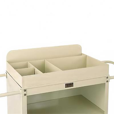 Forbes Industries 2334-B Top Tray Organizer w/ 5 Divided Compartments for 30"W x 19"D Steel Cabinets
