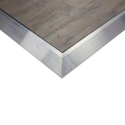 Forbes Industries 3202MTK1 Multilok 1 Portable Dance Floor Set - 6 ft x 12 ft, Plastic w/ Vinyl Finish