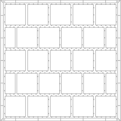Forbes Industries 3211FK1 Florlok 1 Portable Dance Floor Set - 9 ft x 27 ft, Hardwood w/ Aluminum Frame
