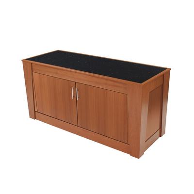 Forbes Industries 5203-5-C2 60" Mobile Induction Table w/ 2 Left & Right Cooking Units - Glass Cook Top, 120v, Stainless Steel