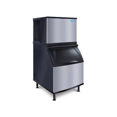 Koolaire KDT0500W/K400 533 lb Full Cube Commercial Ice Machine w/ Bin - 365 lb Storage, Water Cooled, 115v, Black