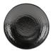 Elite Global Solutions D10RR-B 10" Melamine Dinner Plate, Black