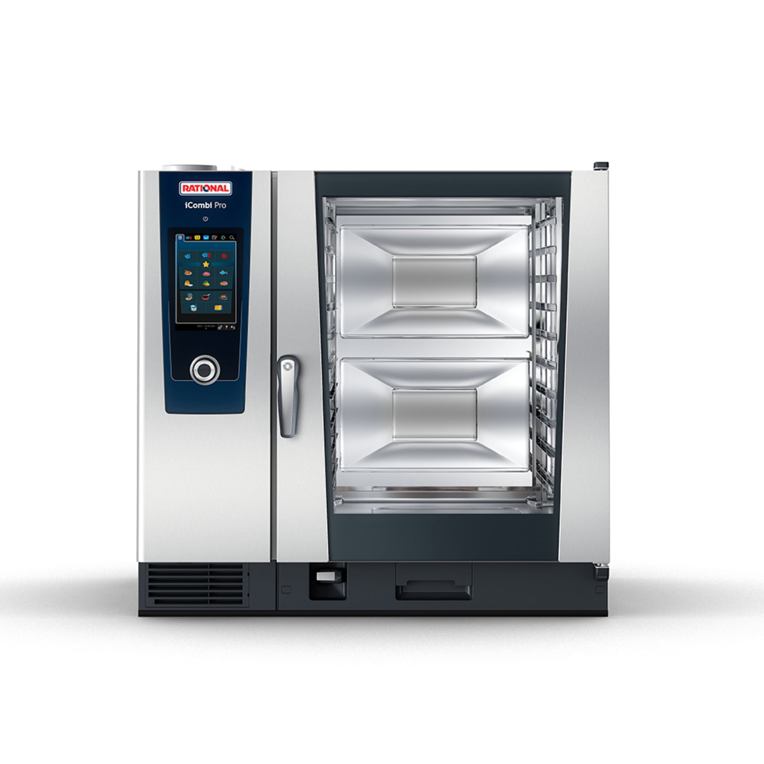 Rational CE1ERRA.0000222 Full Size Combi Oven - Boiler Based, 480v/3ph, Stainless Steel