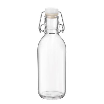 Steelite 49137Q472 Swing Top Bottles 17 oz Glass Bottle w/ Swing Top Seal, Clear