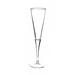 Steelite 4945Q402 5 1/2 oz Ypsilon Champagne Flute Glass, Clear