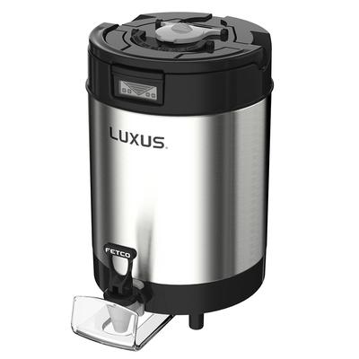 Fetco L4S-15 1 1/2 gal LUXUS Thermal Coffee Dispenser, Black/Stainless Steel
