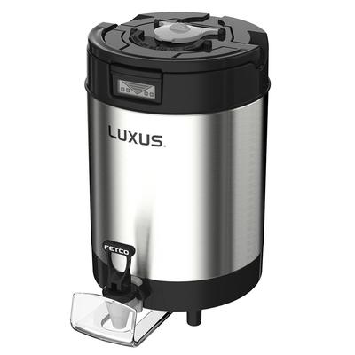 Fetco D452 1 1/2 gal LUXUS Thermal Coffee Dispenser, Black/Stainless Steel