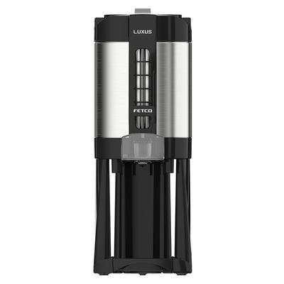 Fetco LGD-10 Thermal Coffee Dispenser w/ 1 gal Capacity & Sight Gauge, 1 Gallon, Silver