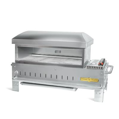 Crown Verity CV-PZ-36-TT Outdoor Pizza Deck Oven, Liquid Propane, Propane Gas, Stainless Steel, Gas Type: LP