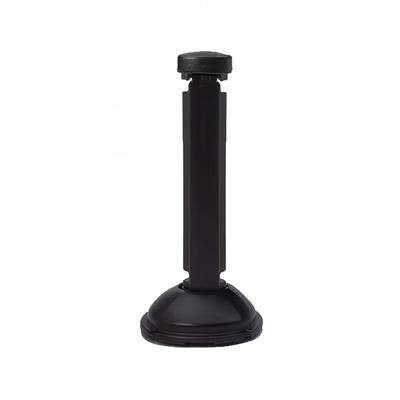 Grosfillex US960117 Interlocking Fence Post & Base - Resin, Black