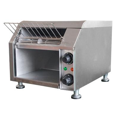 eQuipped T140 Conveyor Toaster - 300 Slices/hr w/ 10"W Belt, 120v, 10" Belt, Stainless Steel